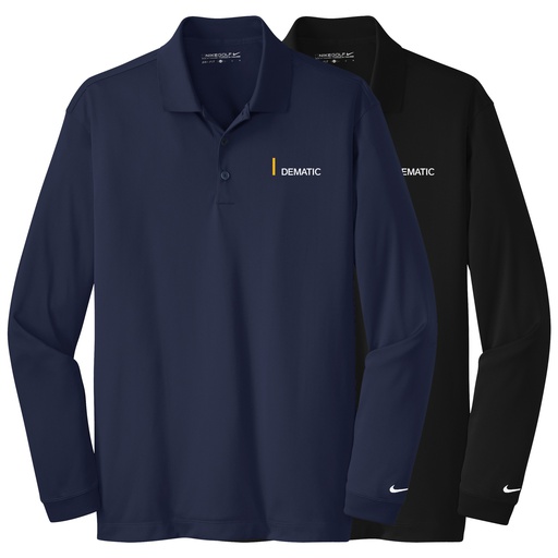 Nike TALL Golf Long Sleeve Dri FIT Stretch Tech Polo Dematic Swag Shop
